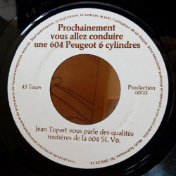 Monsieur Madame Nous Vous Prêtons Une 604 Peugeot Six Cylindres...