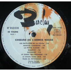 Chœurs De L'Armée Rouge