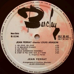 Ferrat Chante Aragon