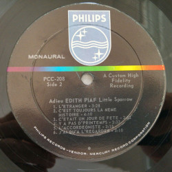 Adieu Little Sparrow