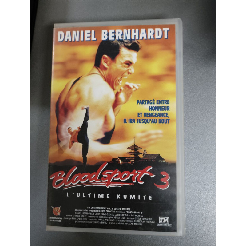 Vhs - Blood sport 3 : L'ultime kumite