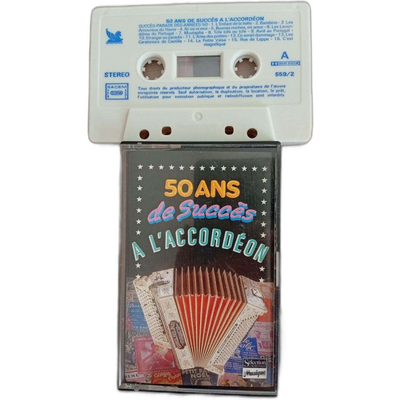 K7 Audio - 50 ans de succès à l'accordéon