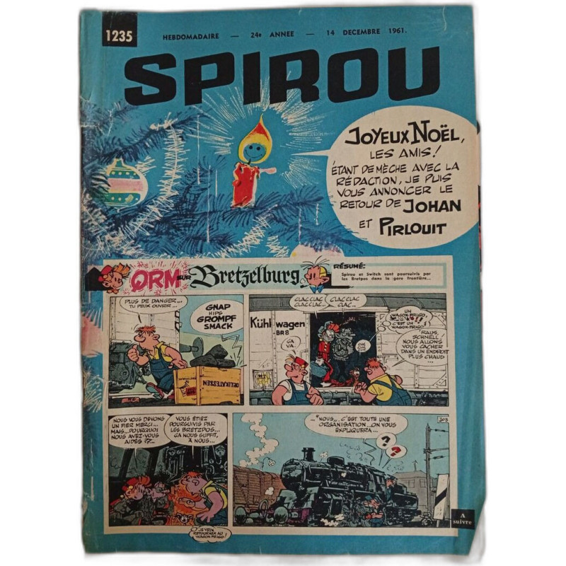 Spirou N. 1235 - Decembre 1961