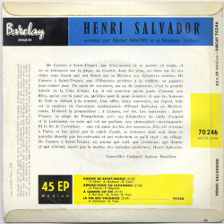 De Cannes À Saint-Tropez Avec Henri Salvador