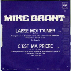 Laisse Moi T'aimer / C'est Ma Prière