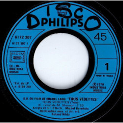 B.O. Du Film "Tous Vedettes"