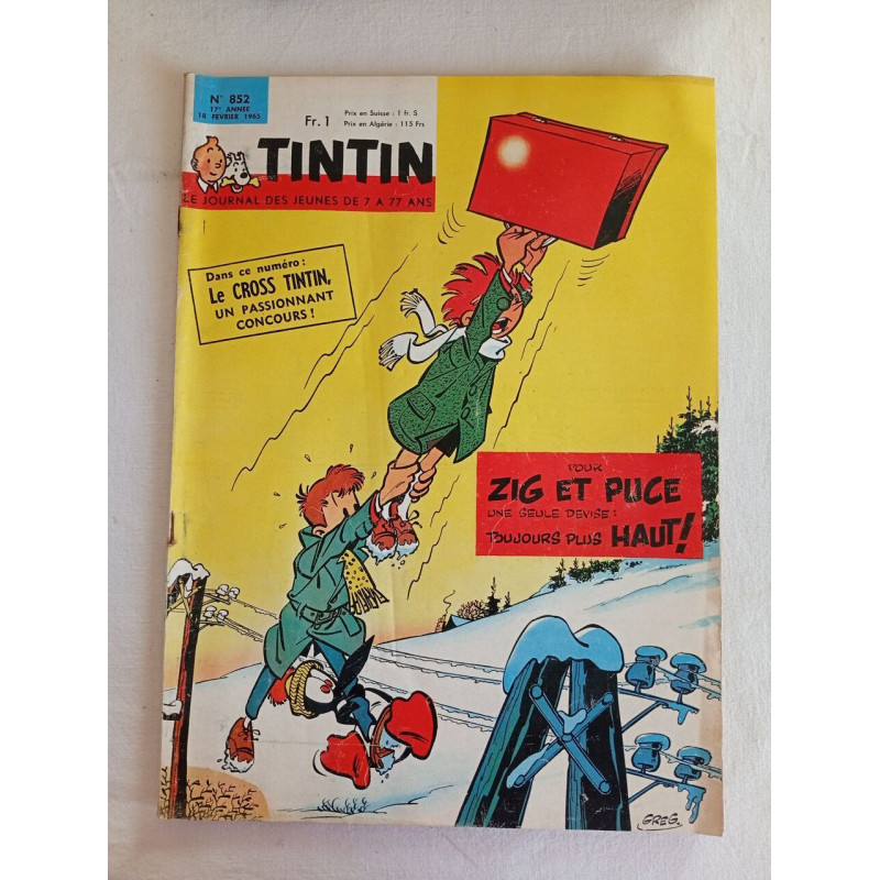 Tintin /n°852 / 18 février 1965