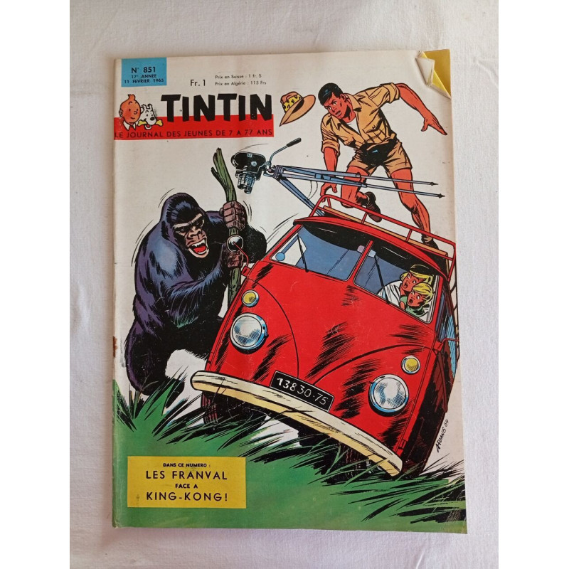 Tintin /n° 851 / 11 février 1965