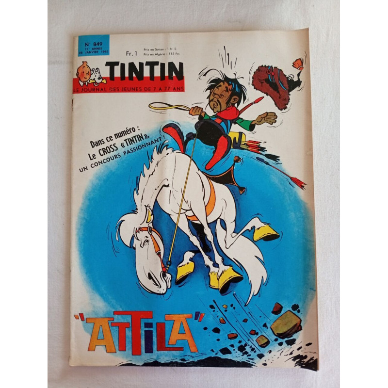 Tintin /n° 849 / 28 janvier 1965