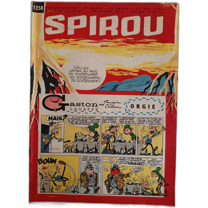 Spirou N. 1258 - Mai 1962