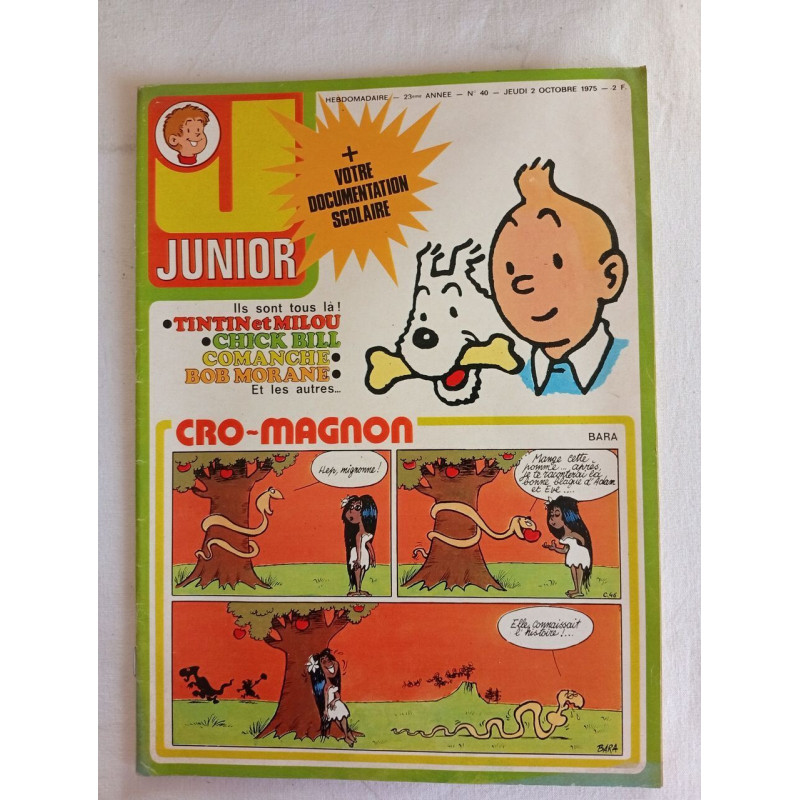 Junior /n°40 / 2 octobre 1975