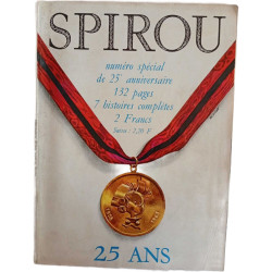Spirou numéro spécial de 25e anniversaire - Avril 1963