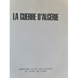 La Guerre d'Algérie