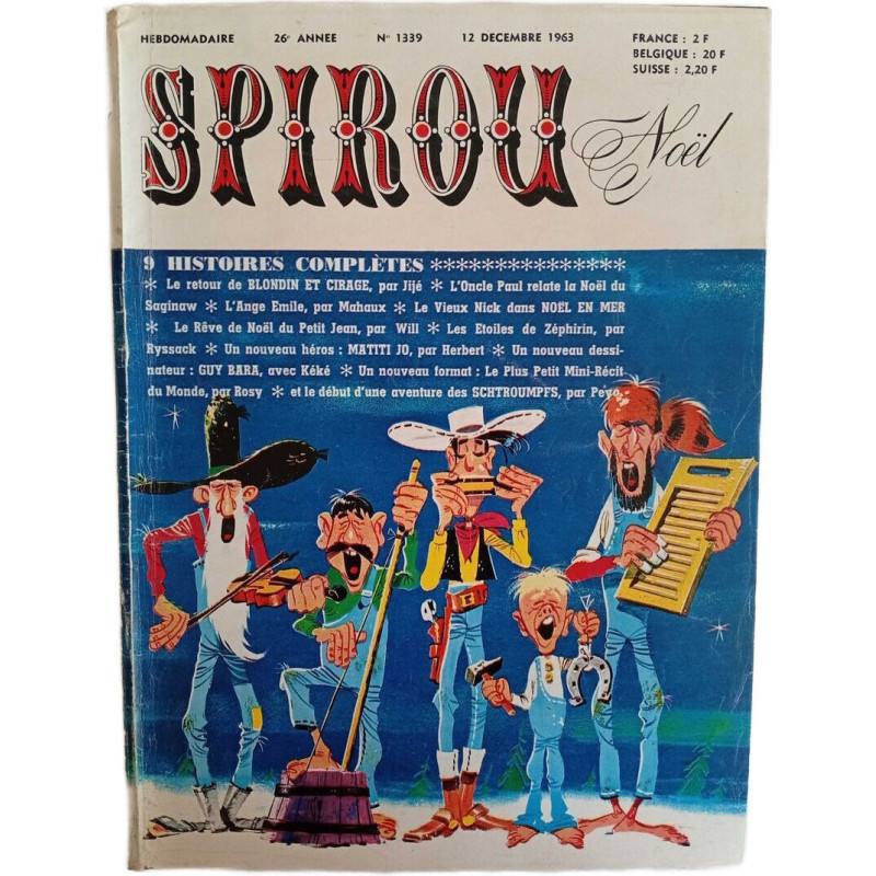 Spirou Noël N.1339 - Decembre 1963