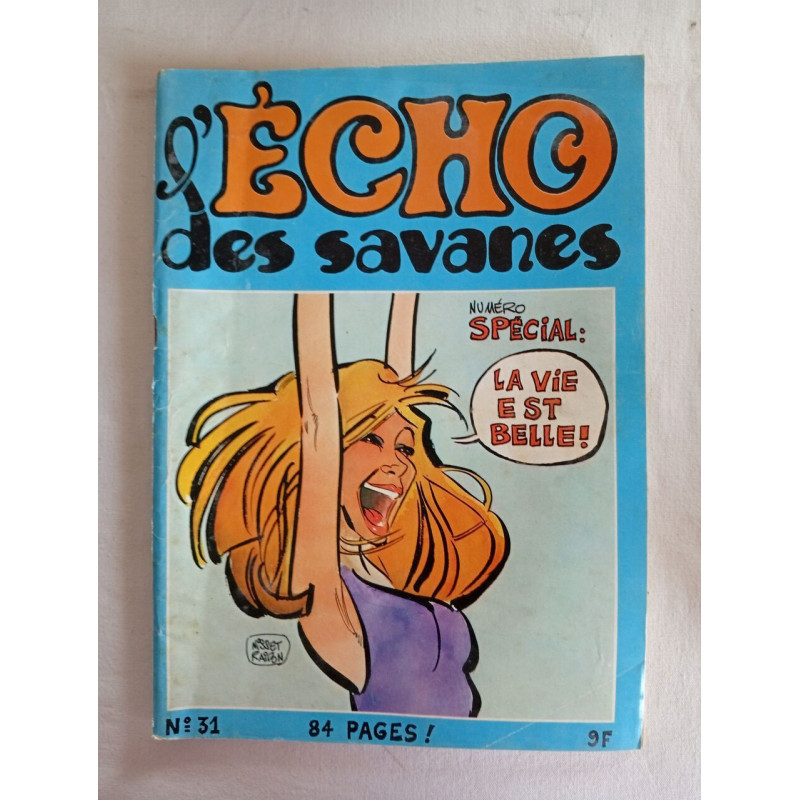 L'écho des savanes /n°31 / Juin.1977