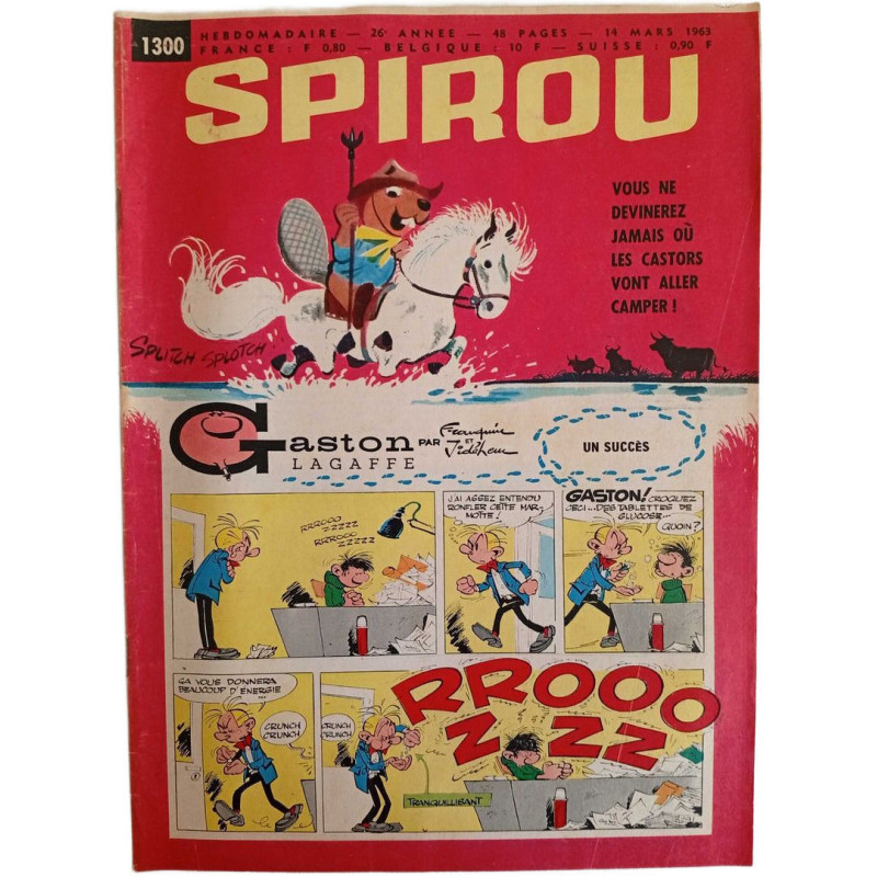 Spirou N.1301 - 1963