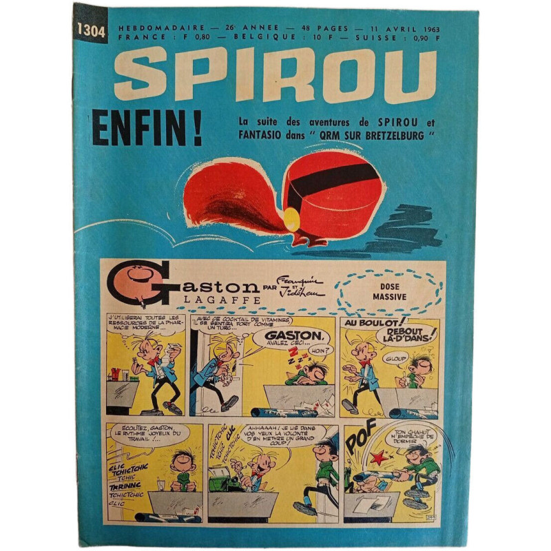 Spirou N.1304 - Avril 1963