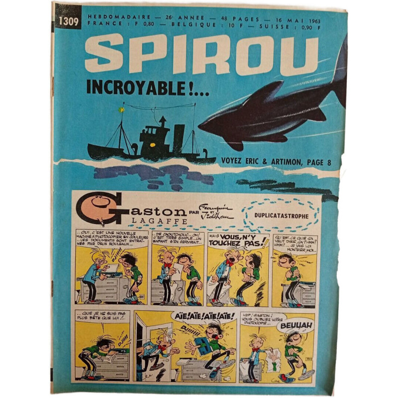 Spirou N.1309 - Mai 1963