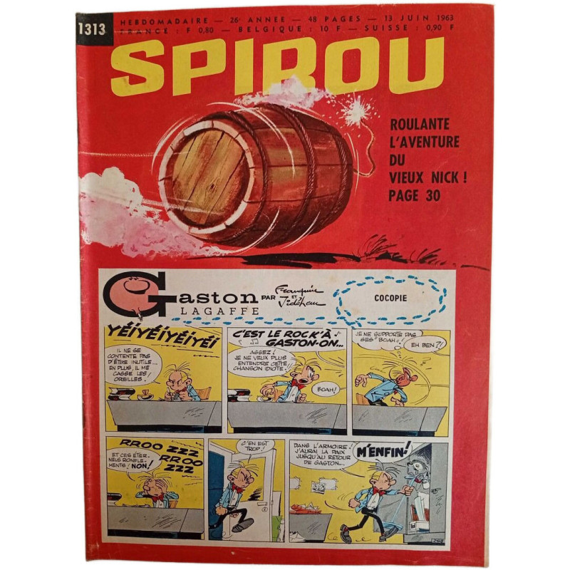 Spirou N.1313 - Juin 1963