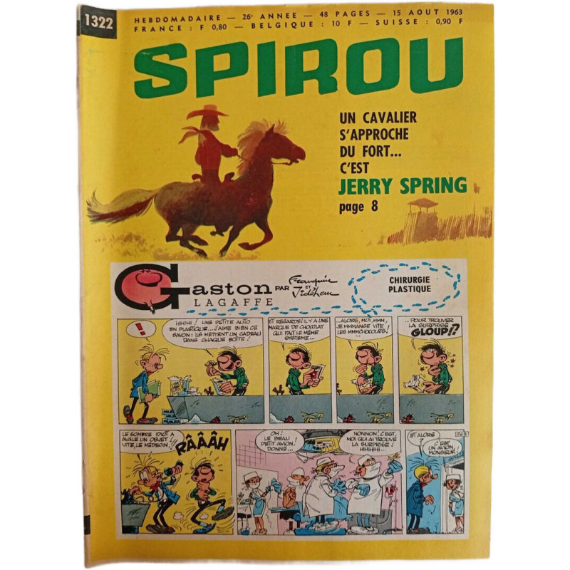 Spirou N.1322 - Aout 1963