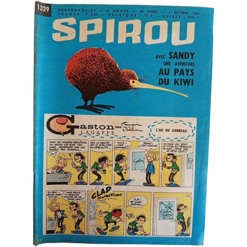 Spirou N.1329 - Octobre 1963