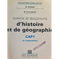 Histoire Géographie