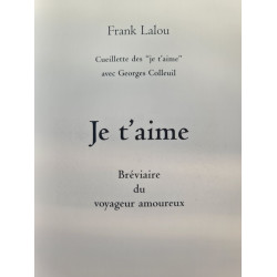 Je t'aime