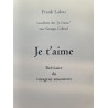 Je t'aime