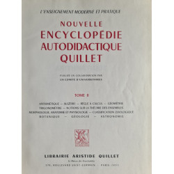 Nouvelle encyclopédie autodidactique Quillet Tome II