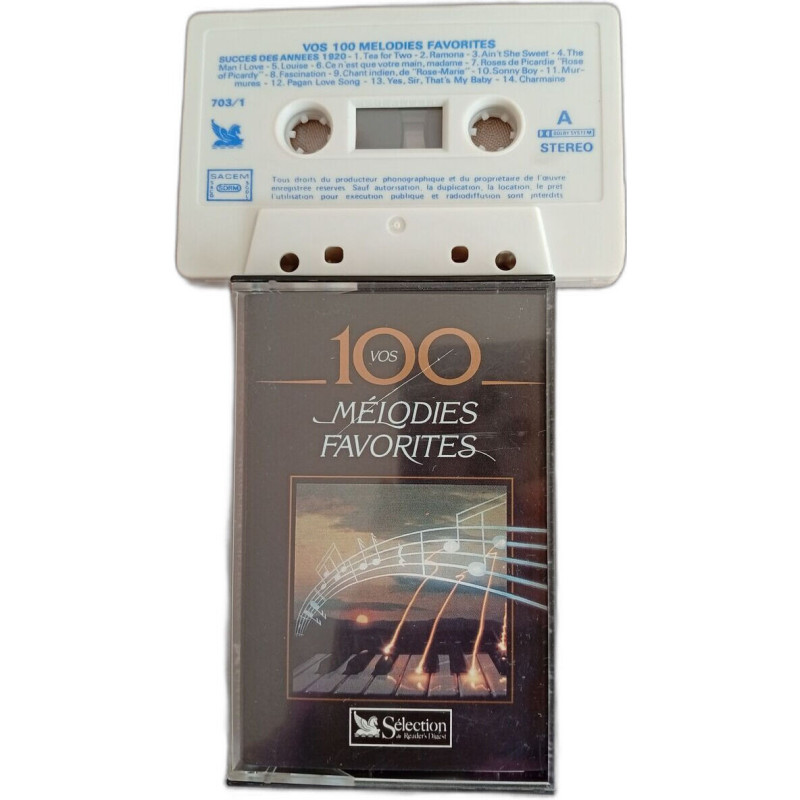 K7 Audio - Vos 100 mélodies favorites
