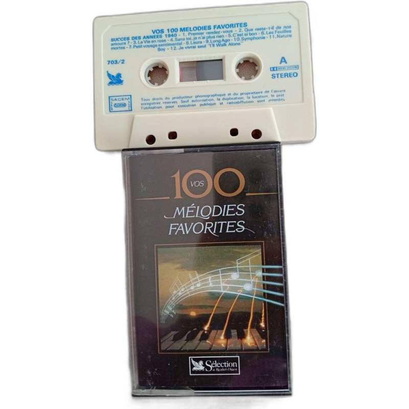 K7 Audio - Vos 100 mélodies favorites