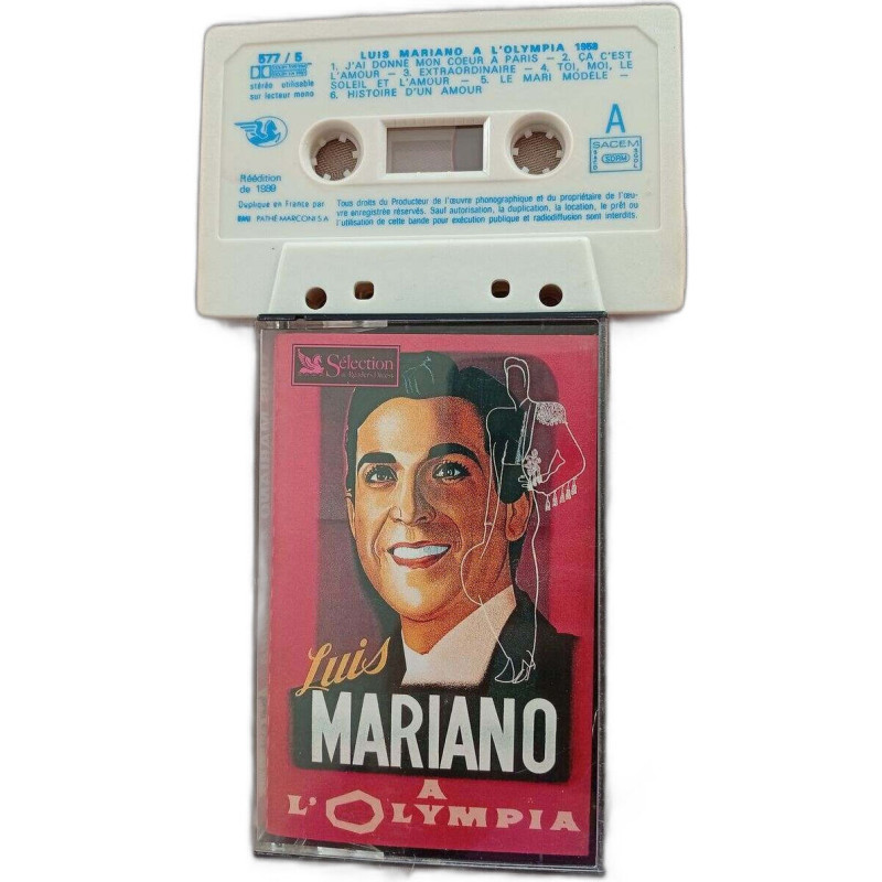 K7 Audio - Luis Mariano à l'Olympia