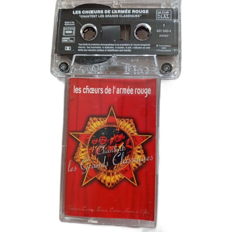 K7 Audio - Les choeurs de l'armée rouge "chantent les grands...