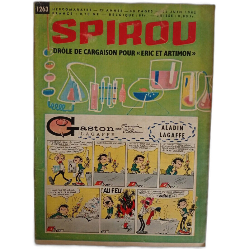Spirou N. 1263 - Juin 1962