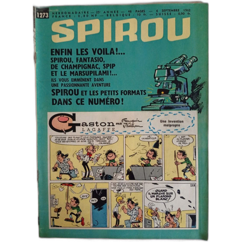 Spirou N. 1273 - Septembre 1962