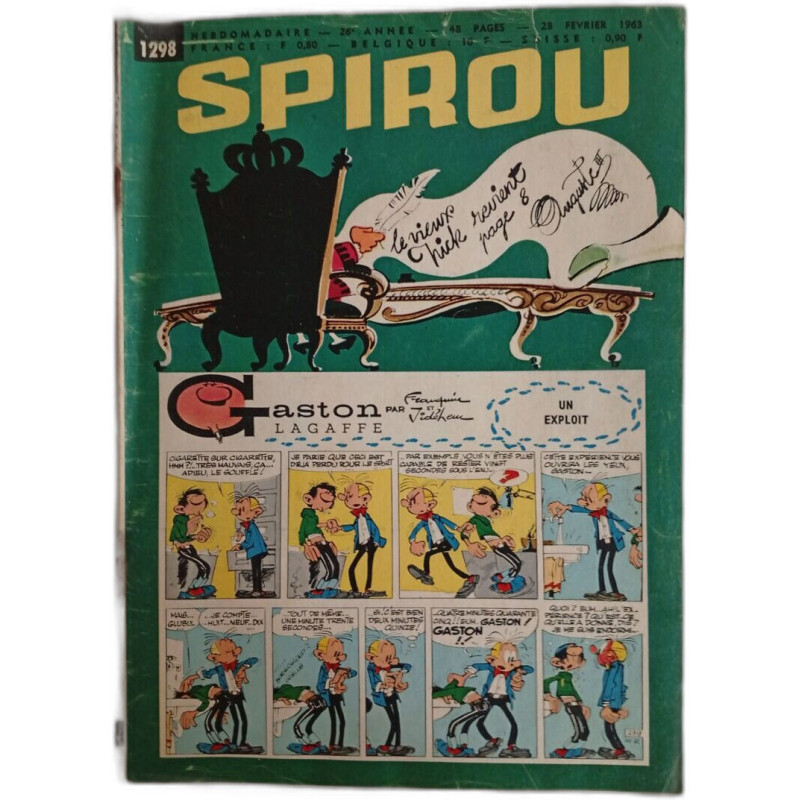 Spirou N. 1298 - Fevrier 1963