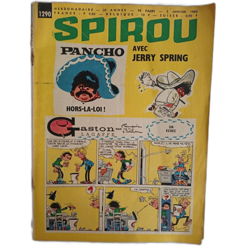 Spirou N. 1290 - Janvier 1963