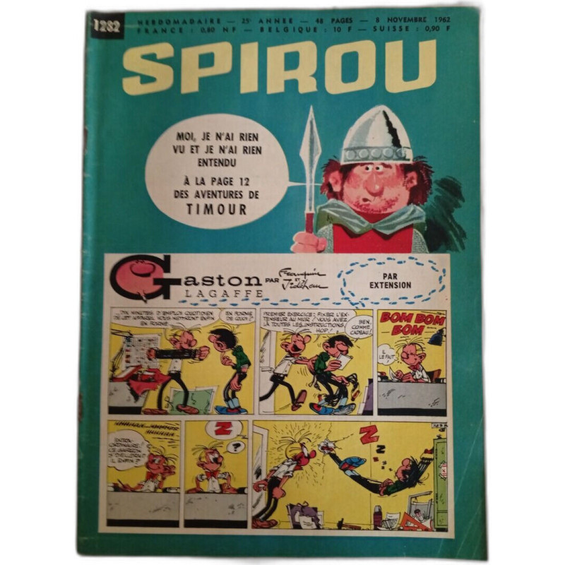 Spirou N. 1282 - Novembre 1962