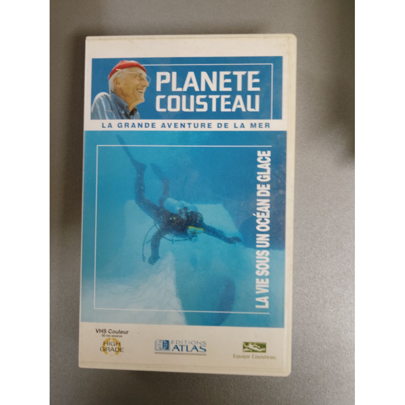 Vhs - Planète Cousteau : La vie sous un océan de glace