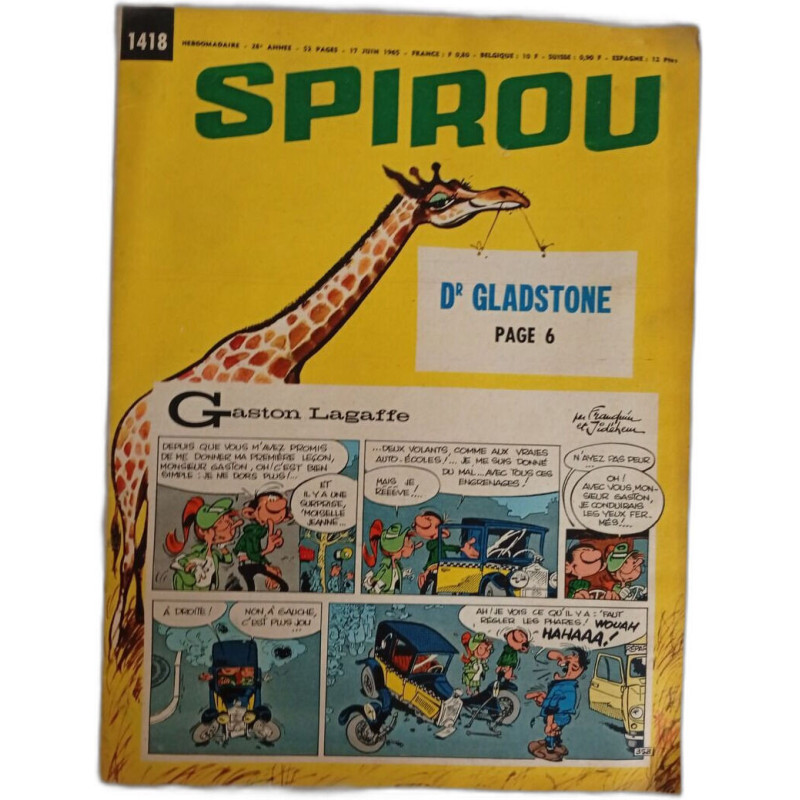 Spirou N. 1418 - Juin 1965
