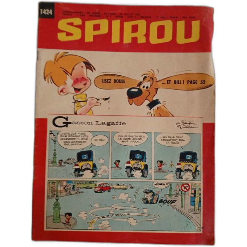 Spirou N. 1424 - Juillet 1965