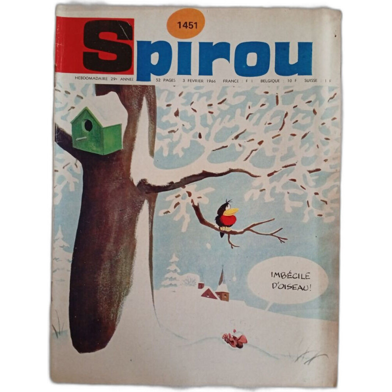 Spirou N.1451 - Fevrier 1966