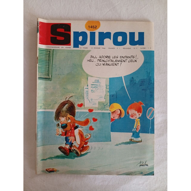 Spirou N. 1452 - Fevrier 1966