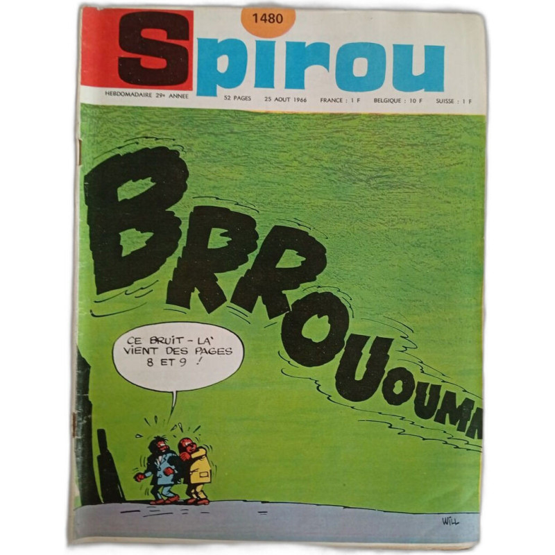 Spirou N. 1480 - Aout 1966