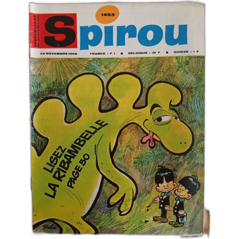 Spirou N. 1493 - Novembre 1966