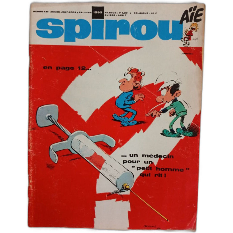 Spirou N. 1593 - Octobre 1968