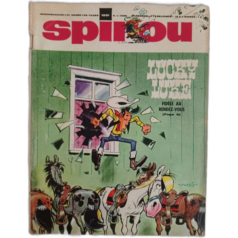 Spirou N. 1551 - Janvier 1968