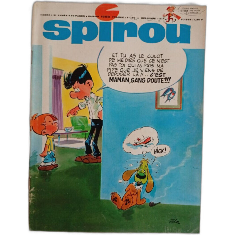 Spirou N. 1588 - Septembre 1968