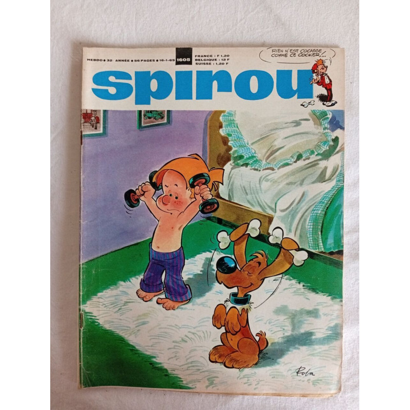 Spirou N. 1605 - Janvier 1969