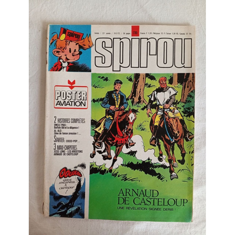 Spirou N. 1765 - Fevrier 1972